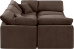 Indulge - Velvet 6 Piece Modular Sectional