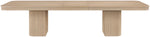 Mohari - Solid Wood And Oak Veneer 112" / 160" Dining Table