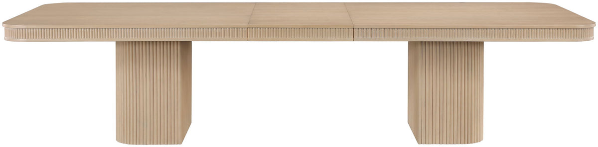 Mohari - Solid Wood And Oak Veneer 112" / 160" Dining Table