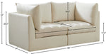Jacob - Modular 2 Seat Sofa