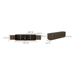 Monterey - Media Cabinet - Aged Brown