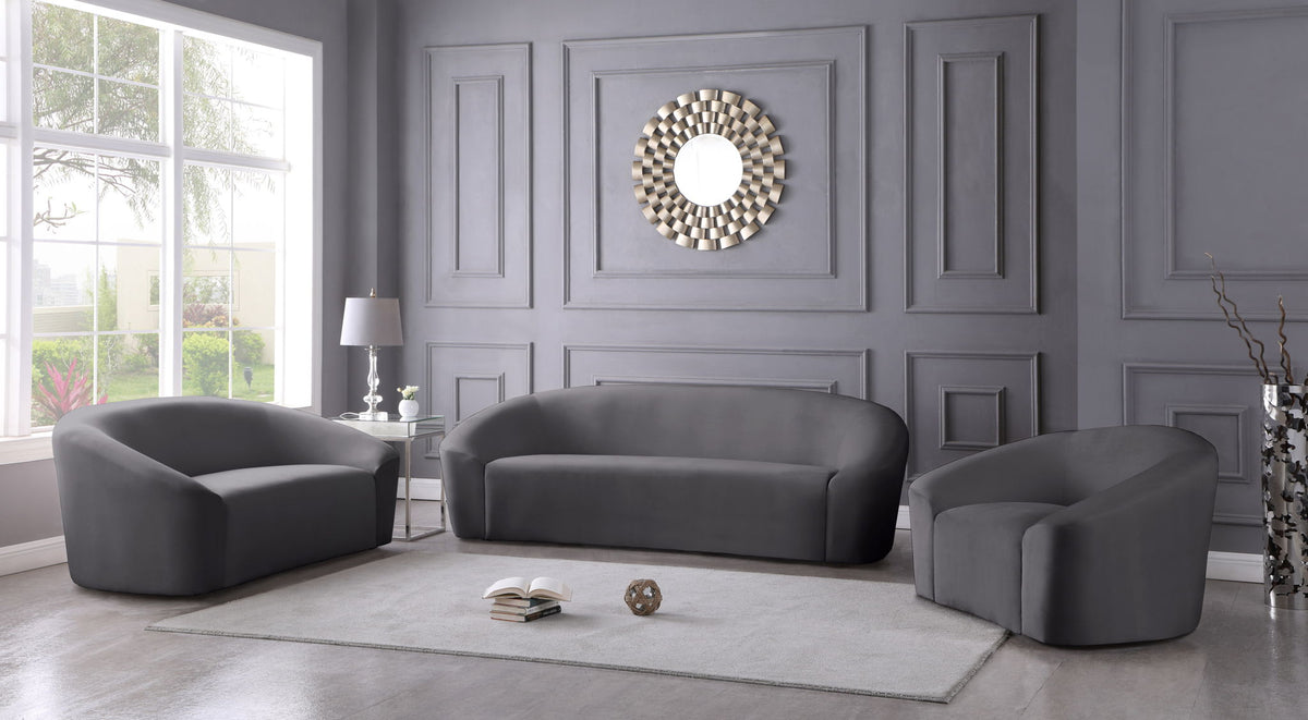 Riley - Velvet Arm Chair