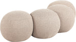 Apollo - Boucle Fabric Bench