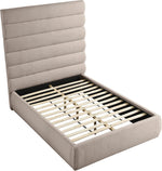 Adam - Linen Fabric Bed With 70.5" Headboard