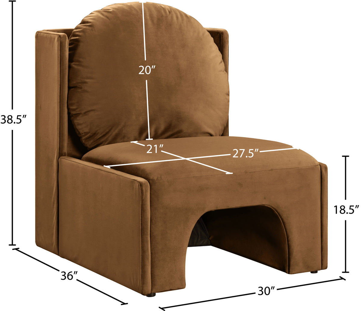 Sigma - Velvet Accent Chair