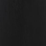 Calder - Linen Textured Fabric Upholstered Accent Chair - Painted Black Base