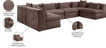 Stellar - 6 Piece Upholstered Modular Sectional