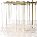Bubbles - 6 Light Chandelier - Brass