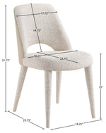 Cici - Fabric Upholstered Dining Chair (Set of 2)