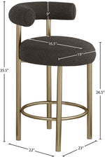 Bordeaux - Stool (Set of 2)