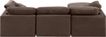 Indulge - Velvet 4 Piece Modular Sectional With Chaise