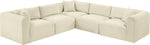 Shaggy - 5 Piece Modular Corner Sectional