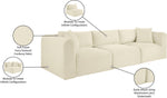 Shaggy - 3 Seat Modular Sofa