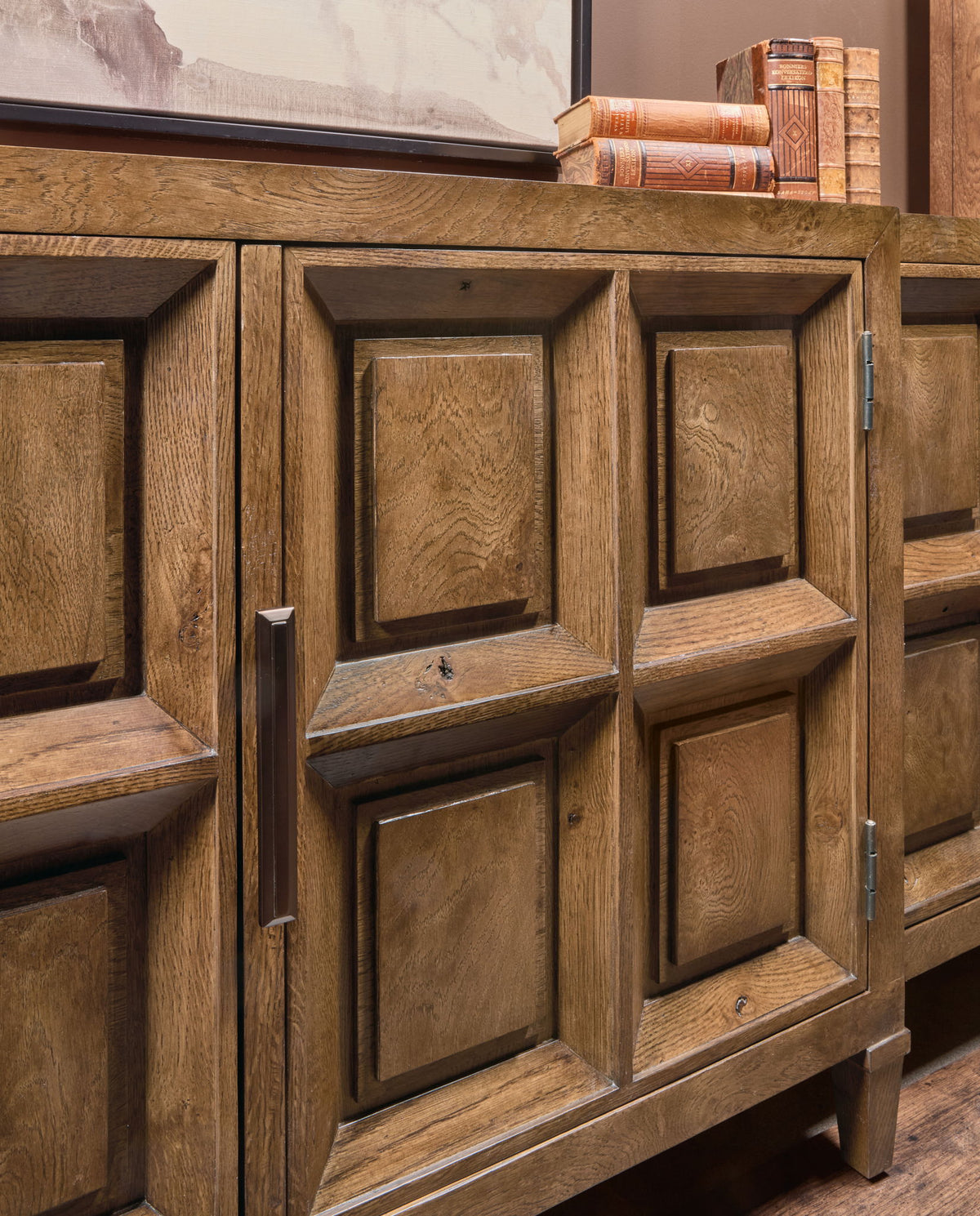 Melange - Nikos Credenza - Dark Brown