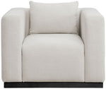 Alfie - Linen Textured Fabic Chair