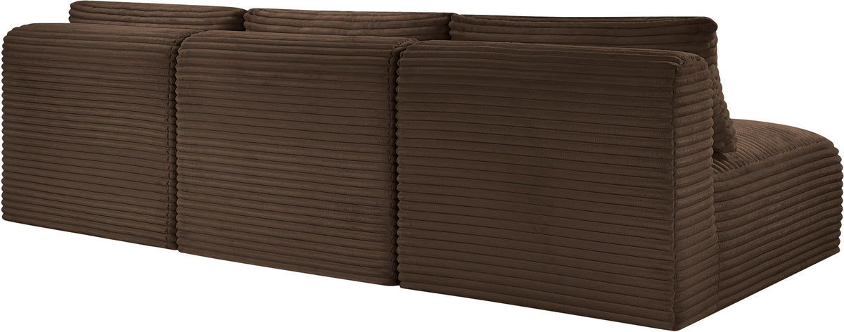 Shaggy - 3 Seat Modular Armless Sofa