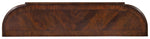 Leesburg - Demilune Hall Console - Dark Brown