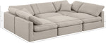 Indulge - Linen 6 Piece Modular Sectional
