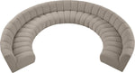 Infinity - 9 Piece Boucle Modular Sectional