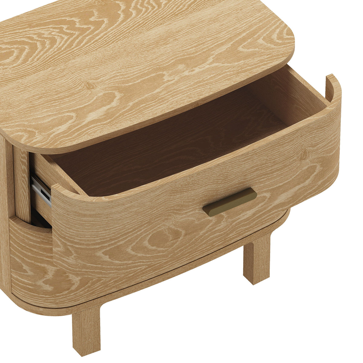 Manhattan Solara - Solid Wood Nightstand