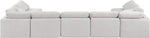Indulge - Velvet 7 Piece Modular U-Shaped Sectional