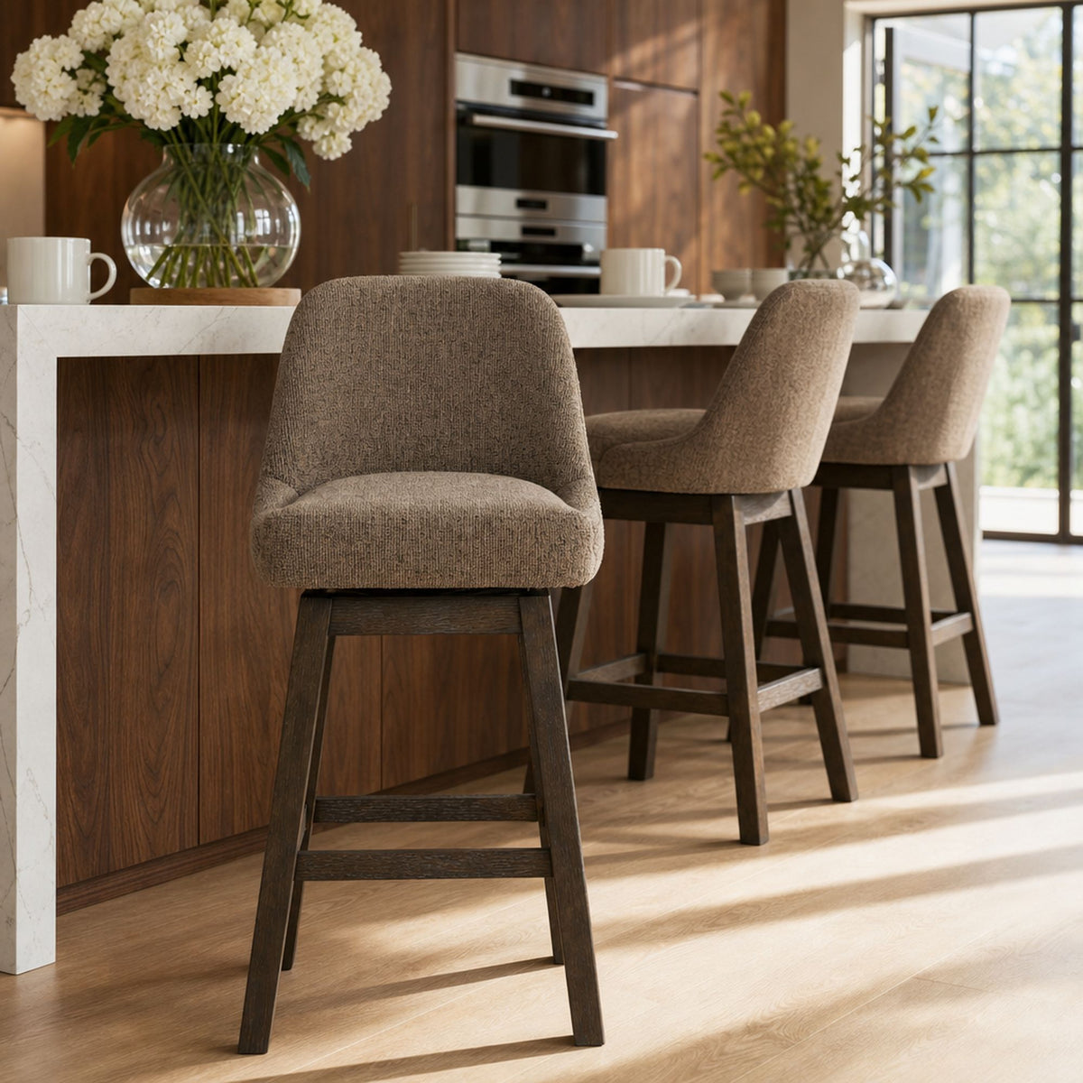 Josh - Adjustable Height Swivel Barstool