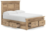 Makidern - Panel Storage Bed