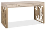 Home Office - Writing Desk - Polished Limestone