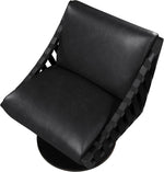 Millwin - Swivel Accent Chair With Black Base