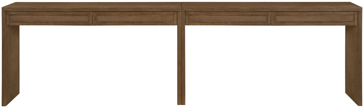 Avro - Solid Wood And Oak Veneer Desk