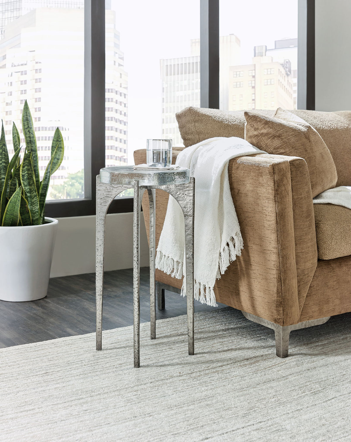 Chapman - Martini Table - Silver