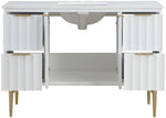 Modernist - Bathroom Vanity With Gold Legs