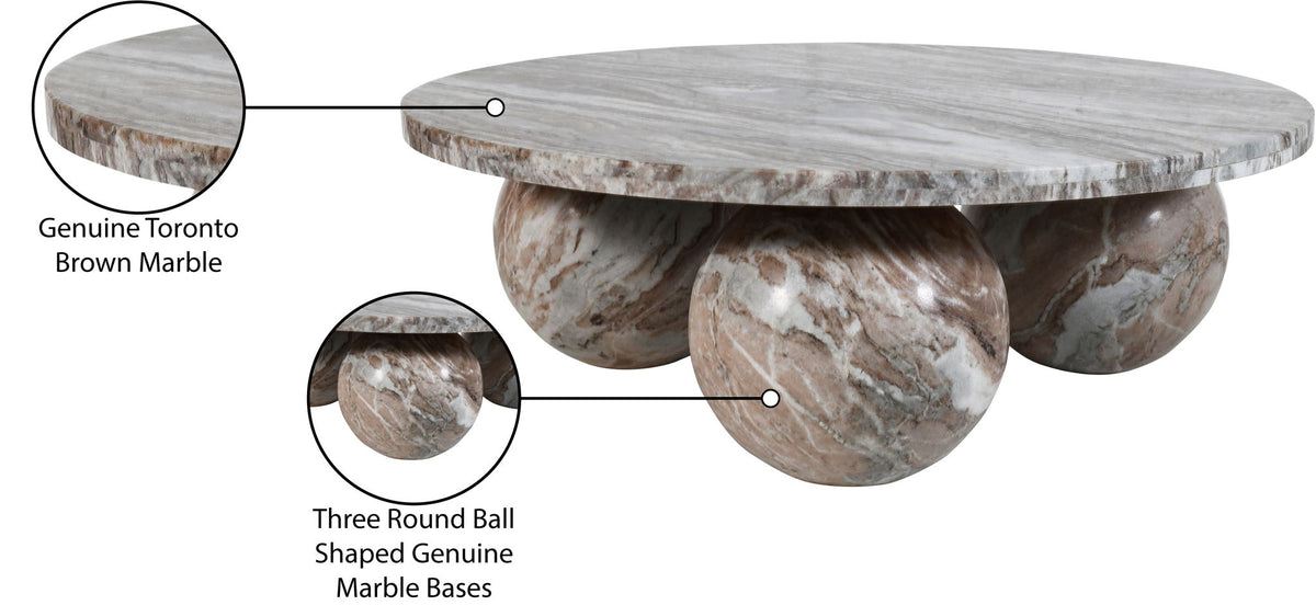 Spherical - Marble/Stone Coffee Table