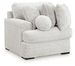 Cuddle Plush - 3 Pc. - 3-Piece Sectional, Chair And Ottoman - Arctic