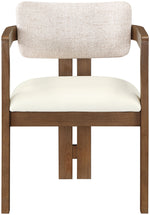 Ravina - Upholstered Dining Chair With Stained Brown Base (Set of 2)