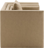 Everett - Vegan Leather Upholstered Chair - Tan