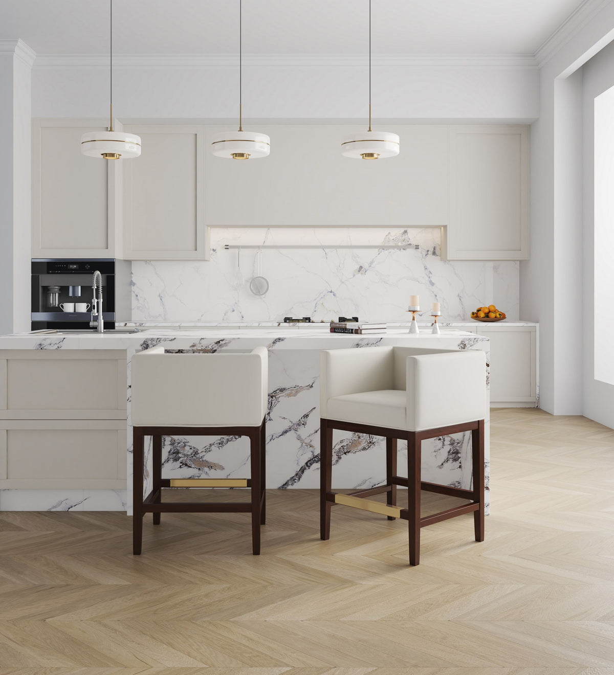 Manhattan Kingsley - Counter Stool
