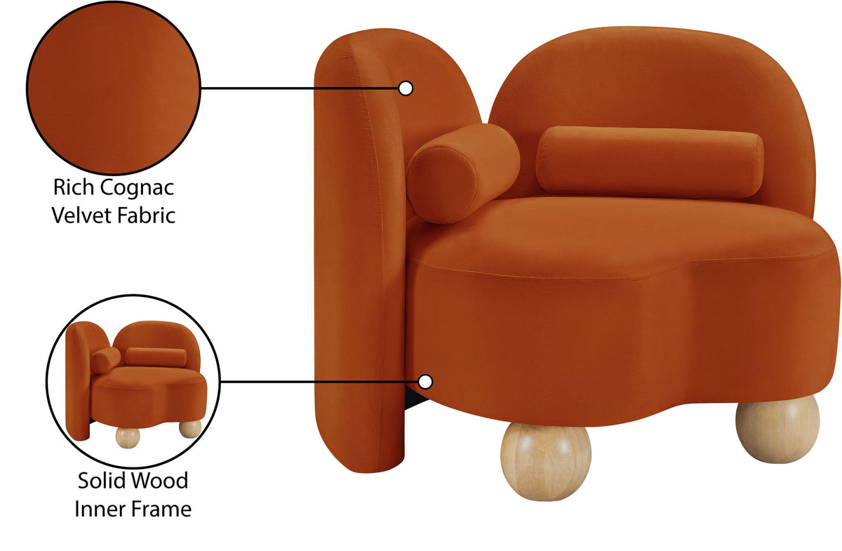Daphne - Velvet Chair