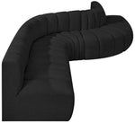 Arc - Boucle Fabric 7 Piece Modular Sofa