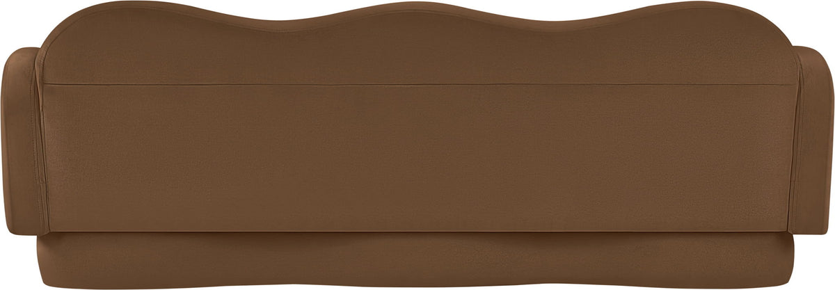 Bloom - Velvet Sofa - Saddle