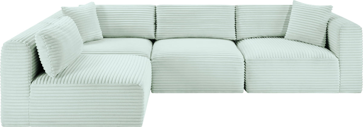 Shaggy - 4 Piece Modular Sectional