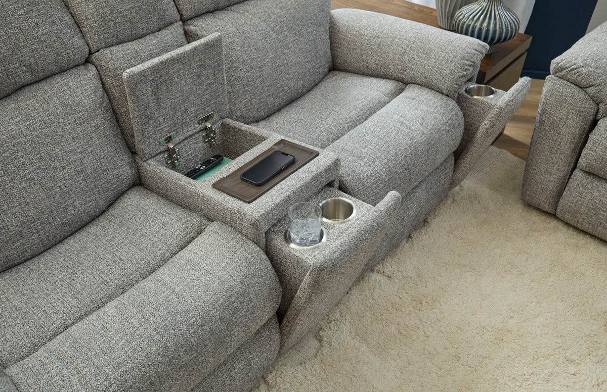 Porter - Power Reclining Loveseat With Console, Power Headrest, & Lumbar