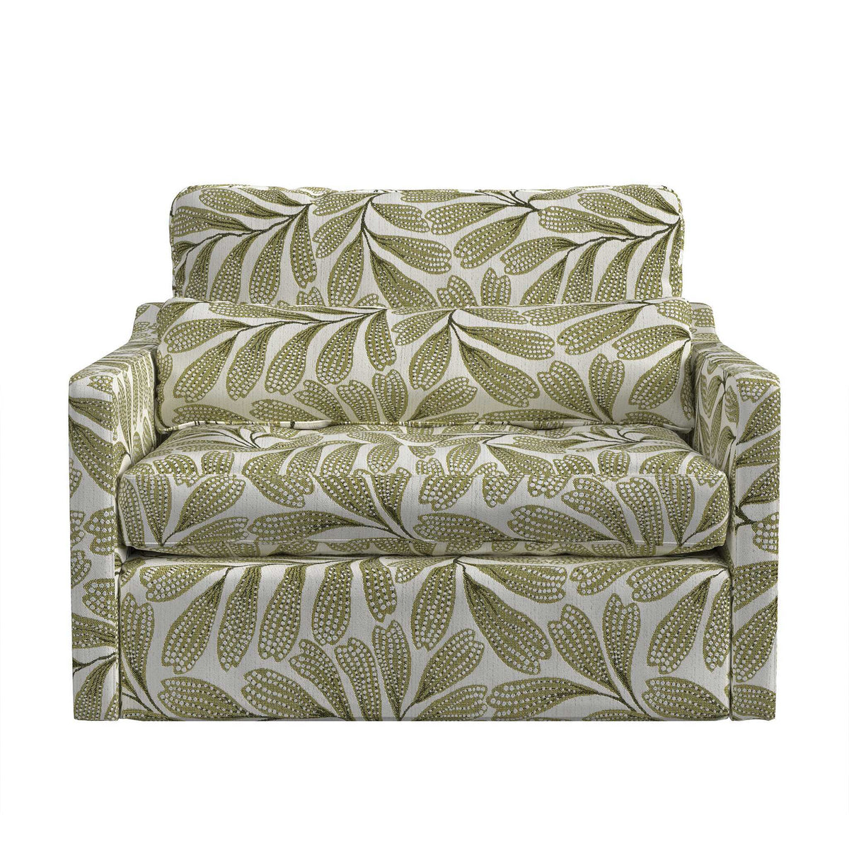 Slope - Tufted Swivel Chair-And-A-Half