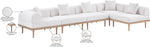 Laguna - 5 Piece 106.5" Upholstered Outdoor Patio Modular Sectional