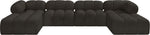 Ames - 6 Piece Fabric Modular U-Shaped Sectional