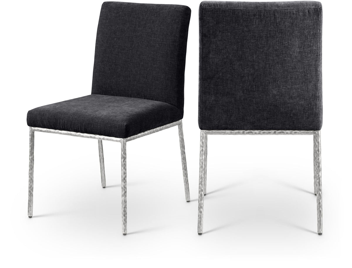 Reeves - Dining Side Chair (Set of 2) - Silver Base