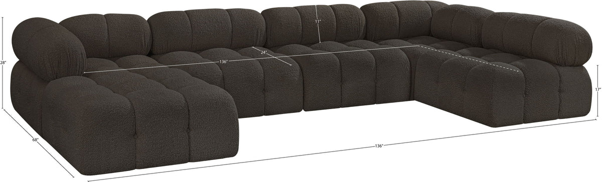 Ames - 6 Piece Modular U-Shaped Sectional