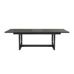 Waterfall - Rectangular Dining Table - Deep Ebony