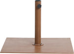 Fiji - Aluminum Patio Umbrella With Square Teak Base
