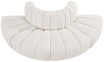 Arc - Boucle Fabric 4 Piece Modular Sofa